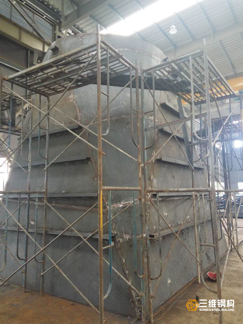 電力行業煙風道加工案例圖1