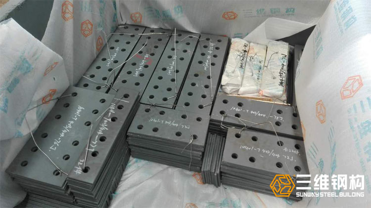 三維鋼結構加工成品展示