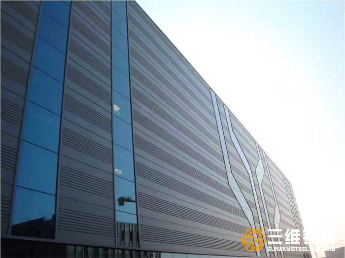 三維鋼結構建筑