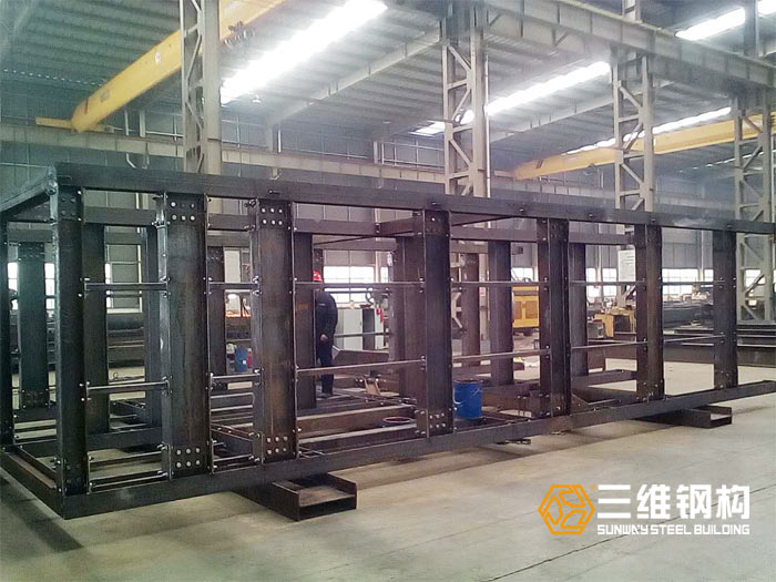 三維鋼結構加工