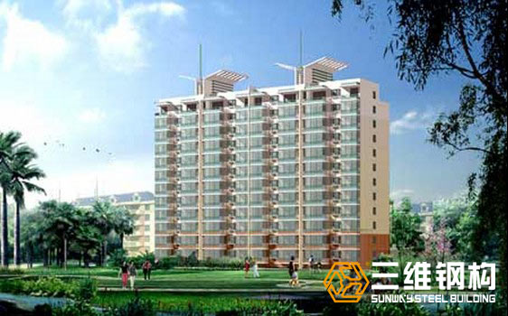 三維鋼結構住宅
